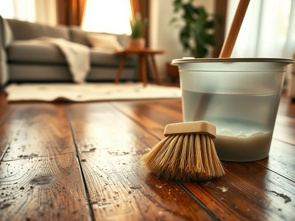 Jak wyczyścić bardzo brudny parkiet?