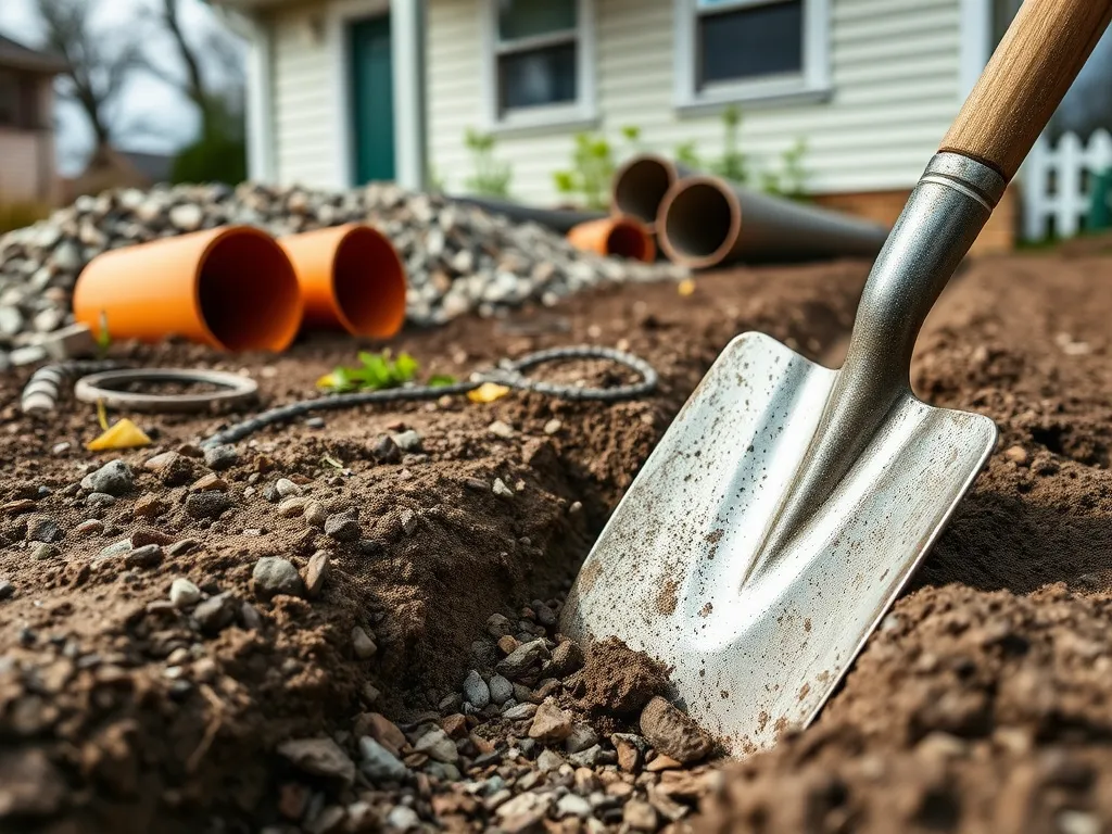 Jak zrobić drenaż wokół starego domu?