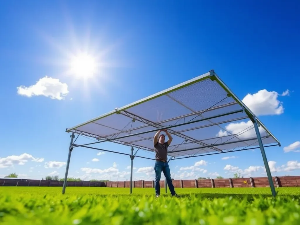 Wiata pod panele fotowoltaiczne – jak zrobić?