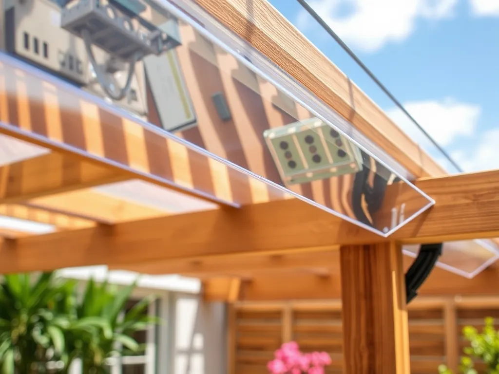 Jak zrobić zadaszenie tarasu z poliwęglanu?