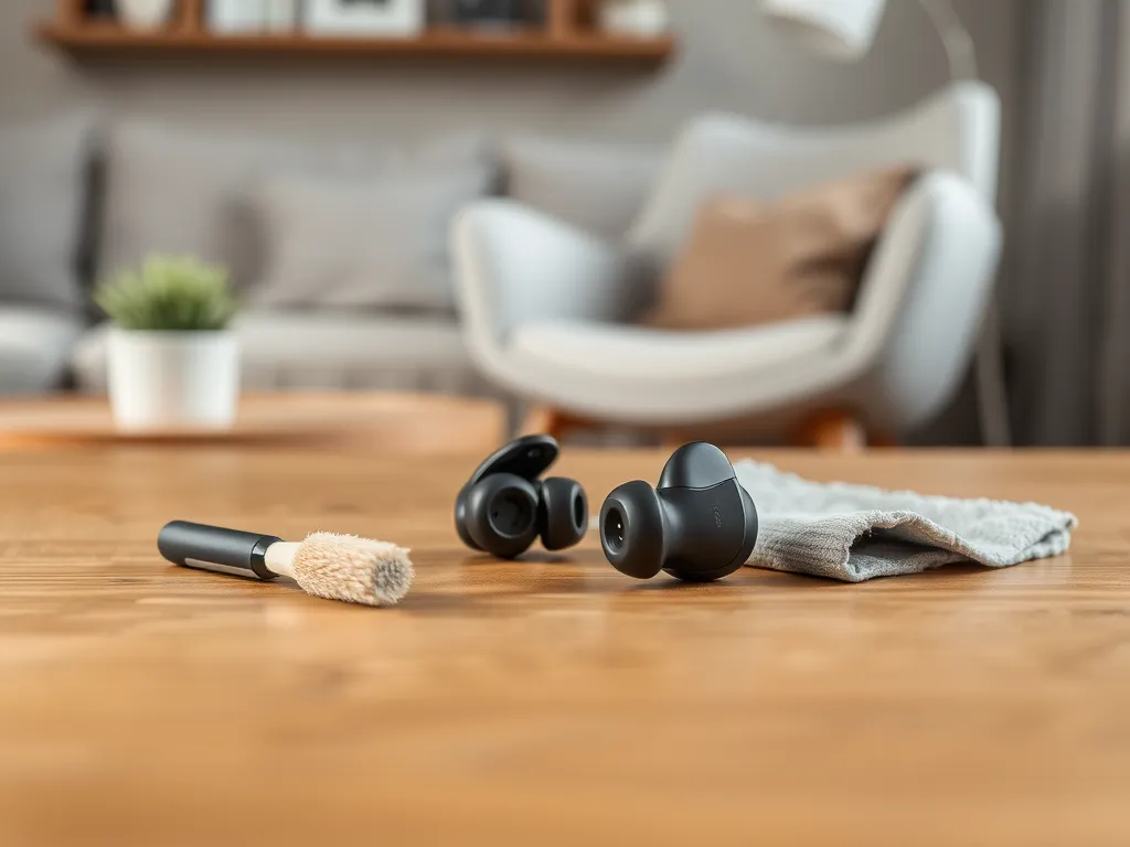 Jak wyczyścić słuchawki douszne z woskowiny?