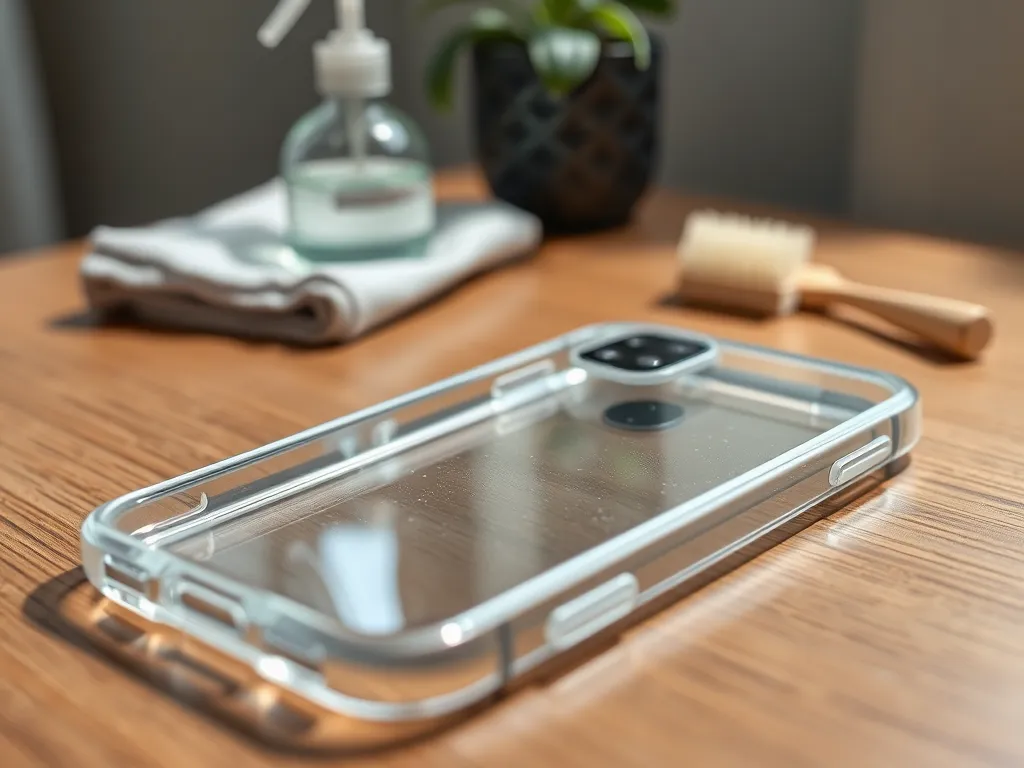 Jak wyczyścić przezroczyste etui?