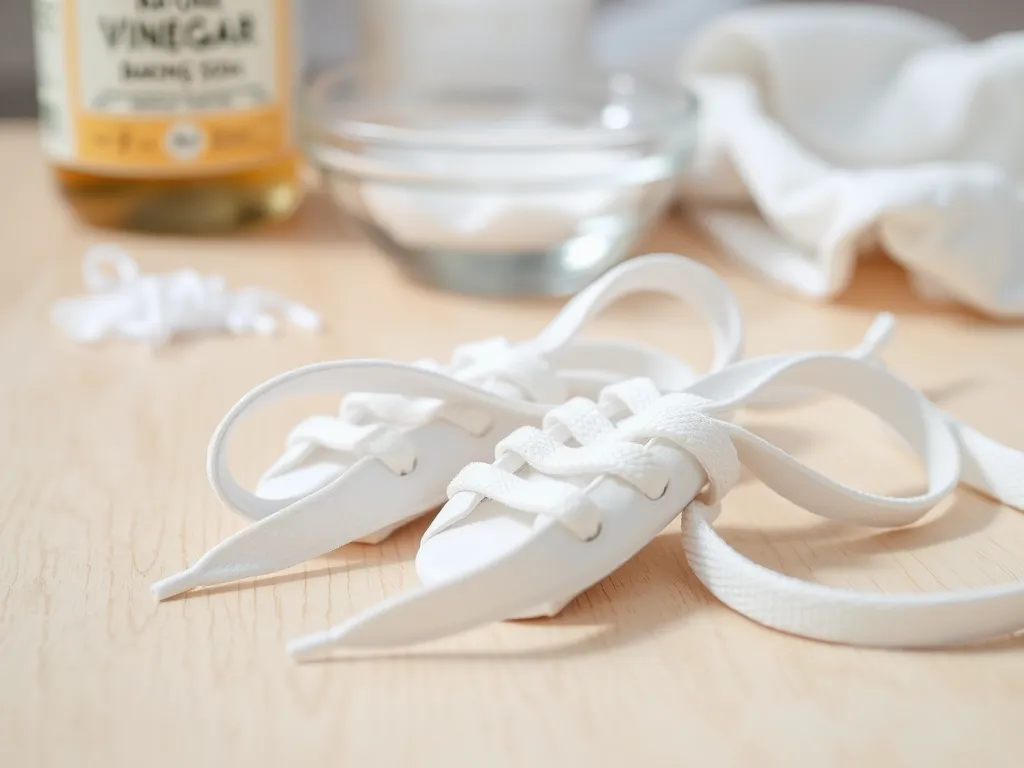 Jak wyczyścić białe sznurówki?