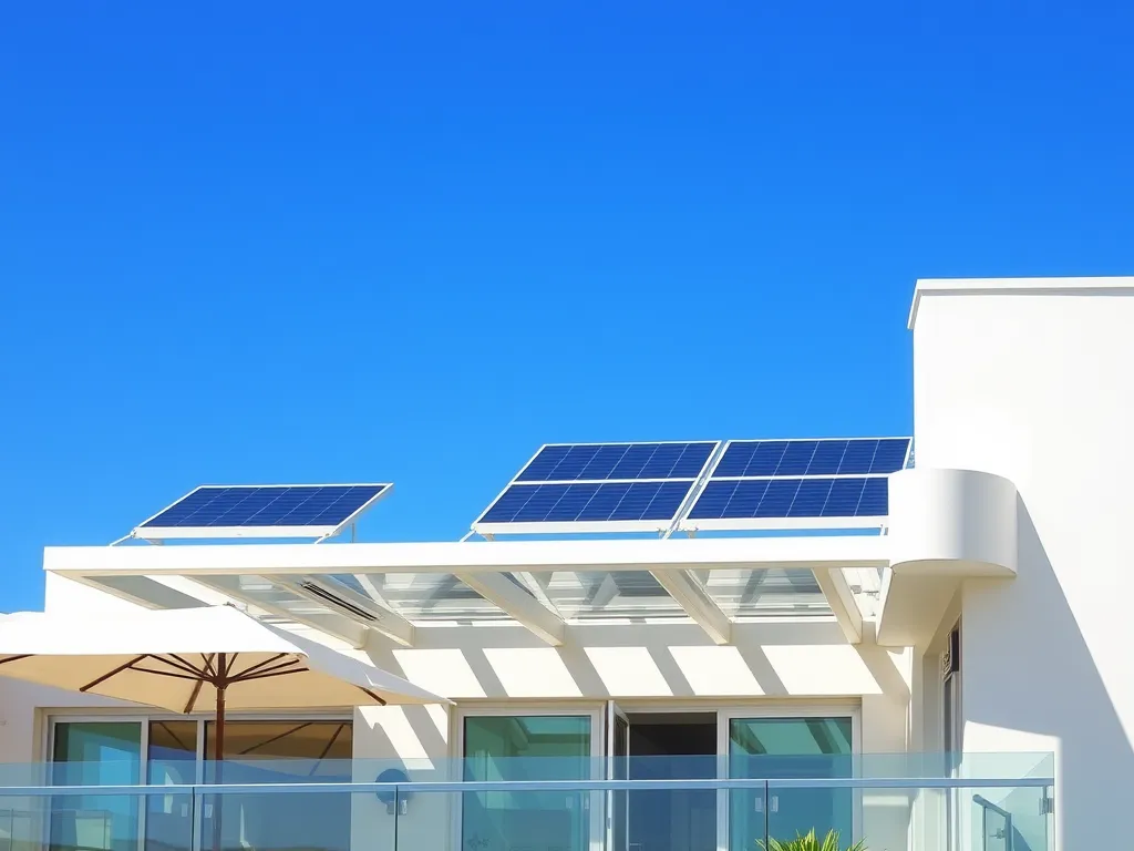 Panele fotowoltaiczne jako zadaszenie tarasu – jak zrobić?