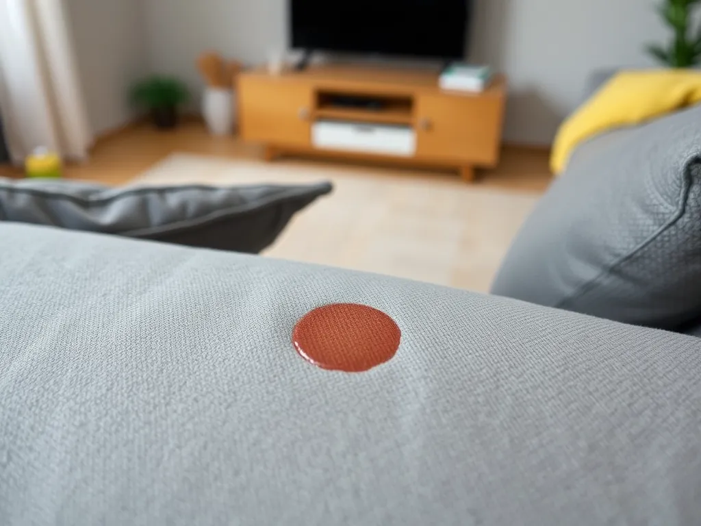 Jak zmyć długopis z kanapy?