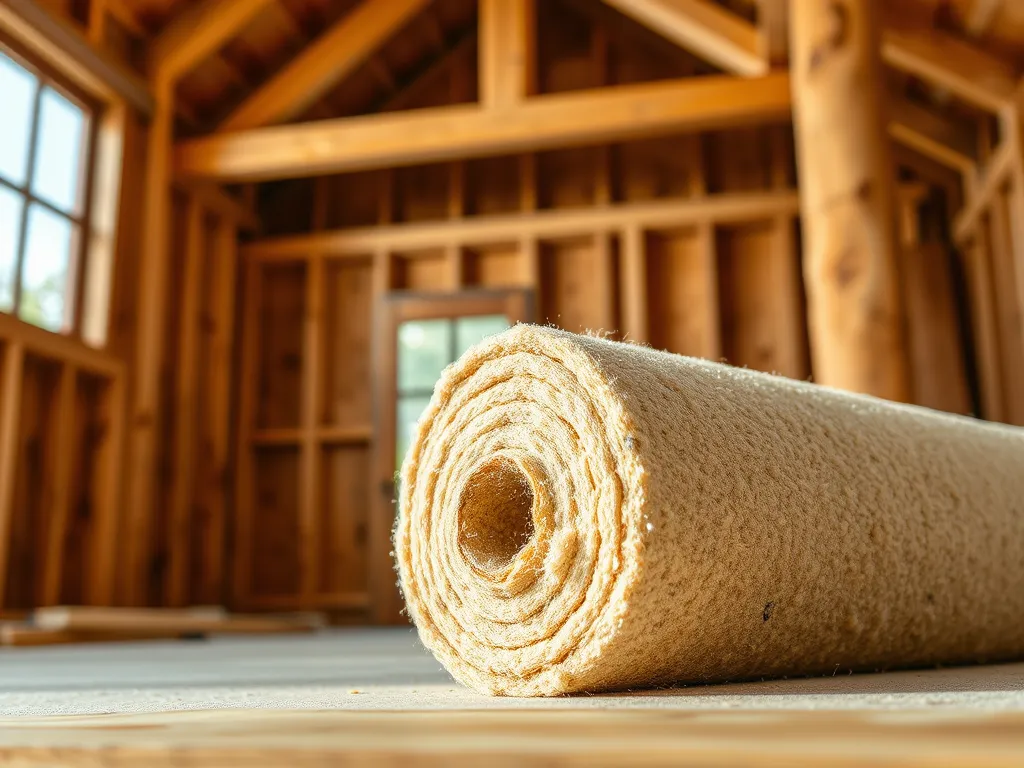 Ocieplanie wełną mineralną domu drewnianego