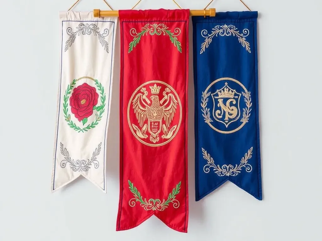 Chorągwie haftowane
