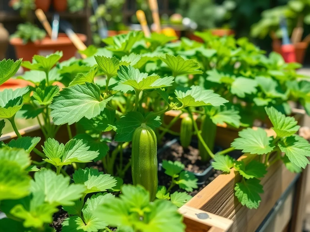 Jak sadzić ogórki w skrzyniach? Praktyczny przewodnik dla ogrodników