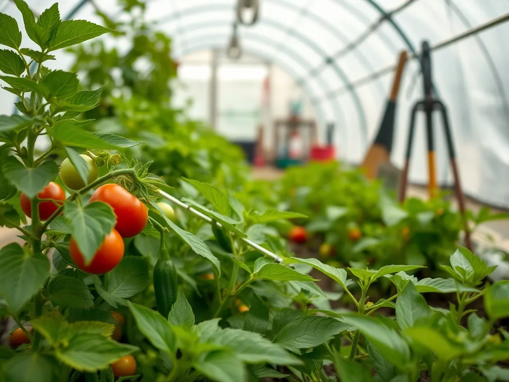 Co posadzić w tunelu foliowym? Przewodnik dla ogrodników