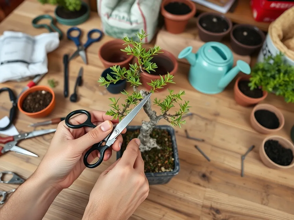 Jak uformować bonsai: krok po kroku do idealnego drzewka