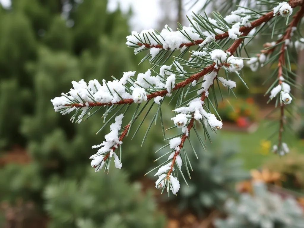 Biały nalot na sośnie: co to jest i jak go zwalczać?