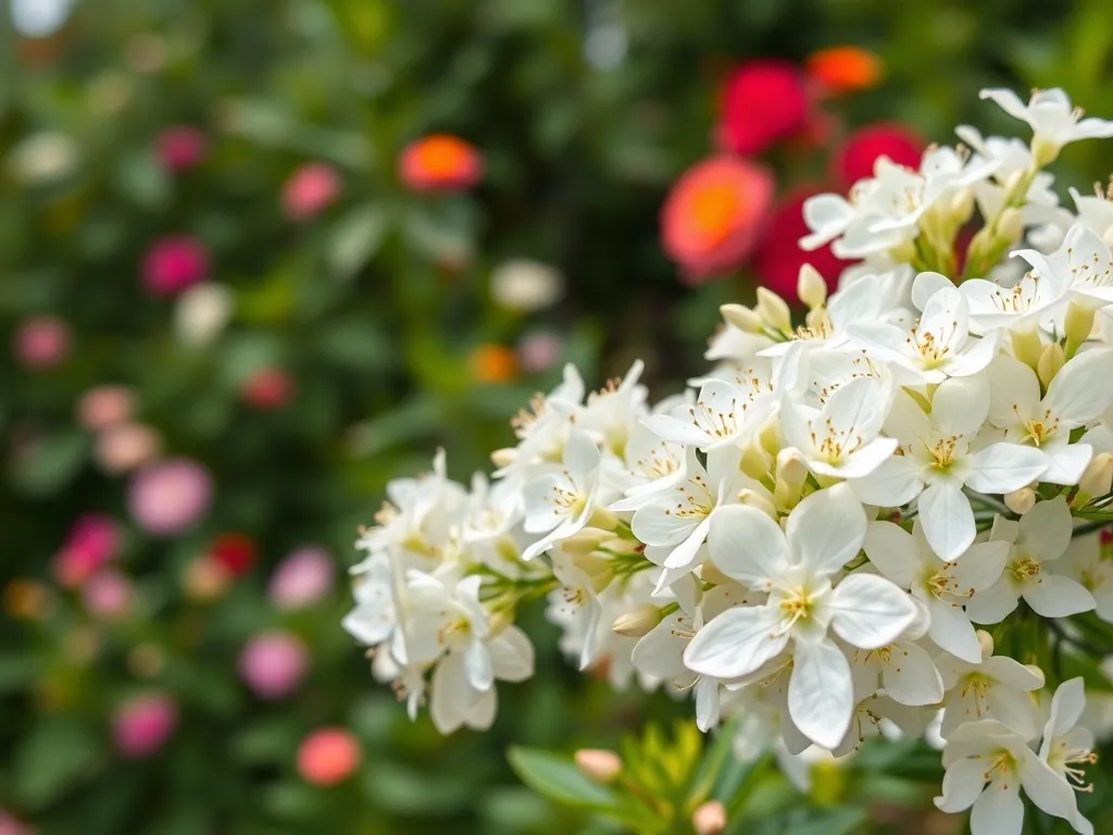 Biało kwitnący krzew ozdobny: piękne gatunki do Twojego ogrodu