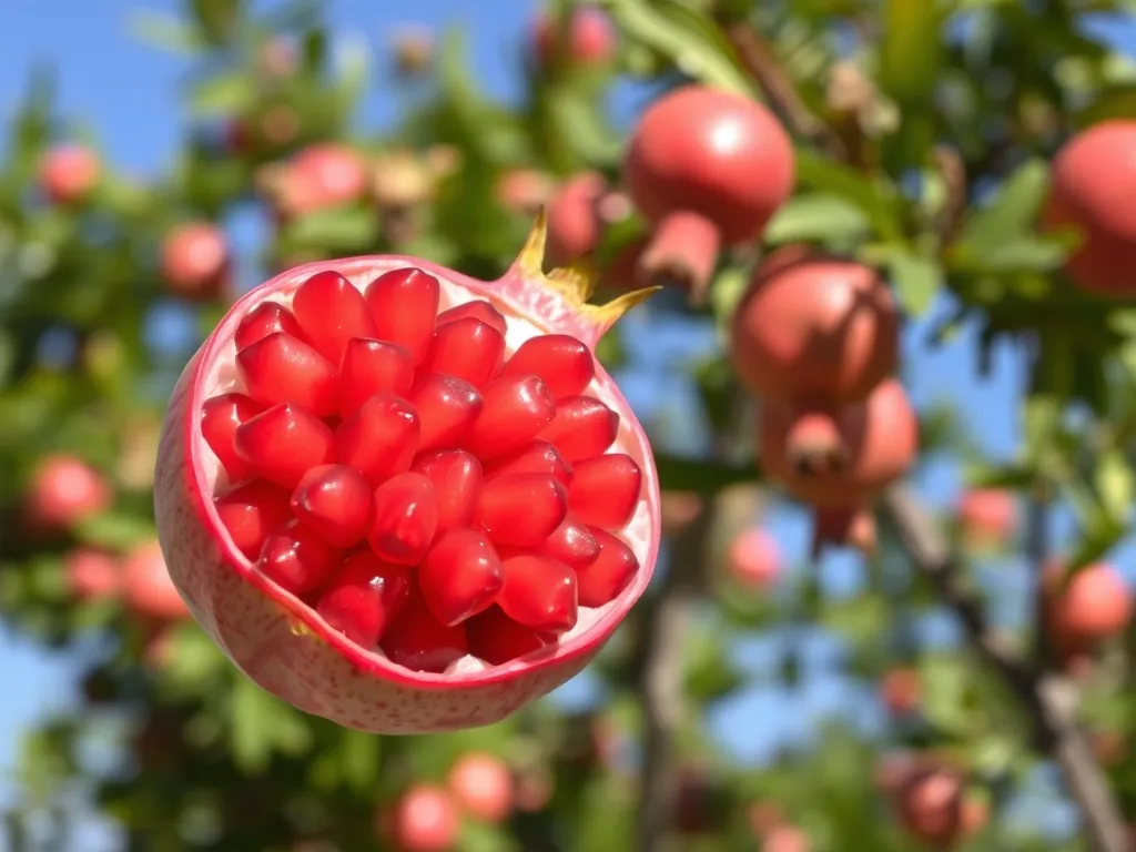 Jak rośnie granat? Odkryj tajemnice uprawy tego owocu