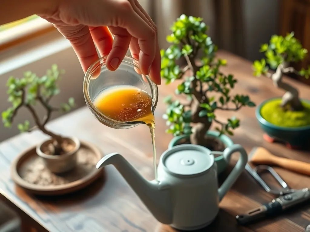 Jak przygotować domowy nawóz do bonsai? Proste przepisy i porady