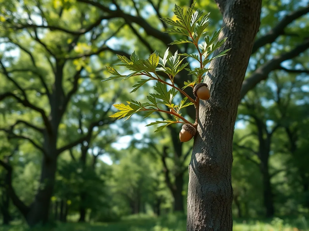 Ile rośnie dąb na rok? Odkryj tajemnice wzrostu dębu szypułkowego