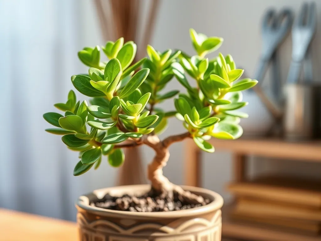 Grubosz bonsai: jak dbać o Crassula ovata w formie bonsai?