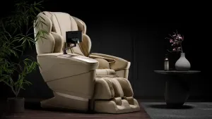 Shiatsu w fotelu masującym