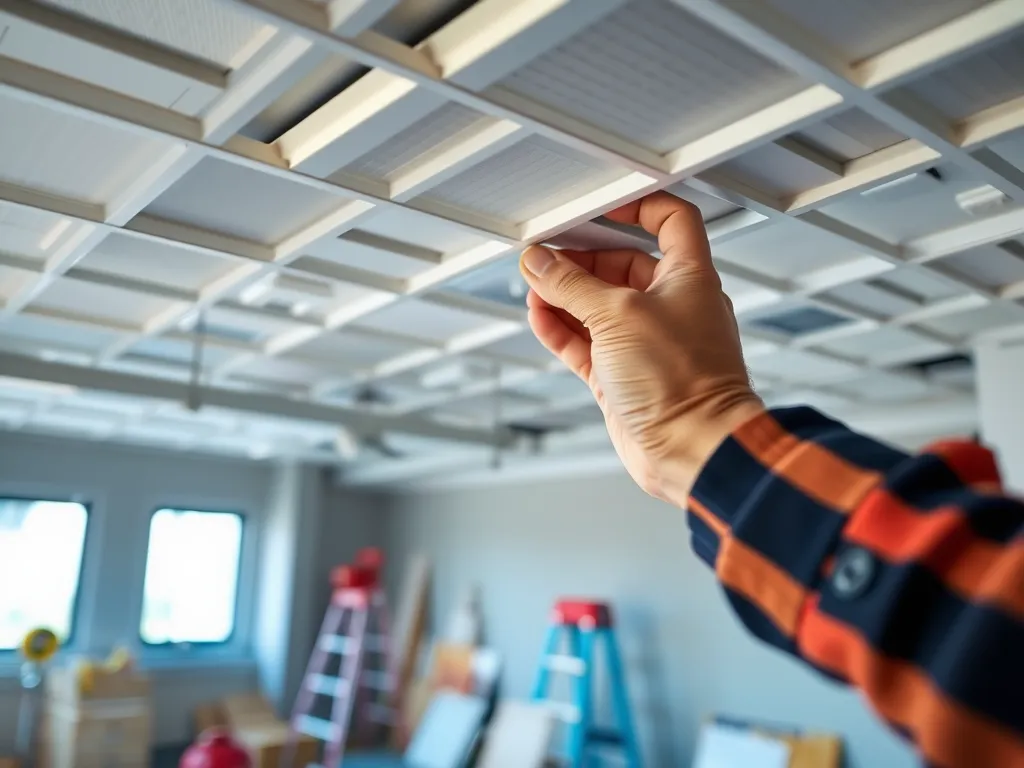 Cena montażu sufitu podwieszanego