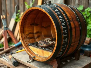 Jak zrobić wędzarnię z beczki?