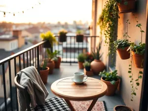 Wąski balkon inspiracje: pomysły i aranżacje