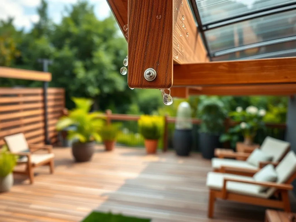 Jak zrobić zadaszenie tarasu z poliwęglanu?