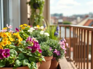 Całoroczne kwiaty na balkon - które rośliny wybrać?