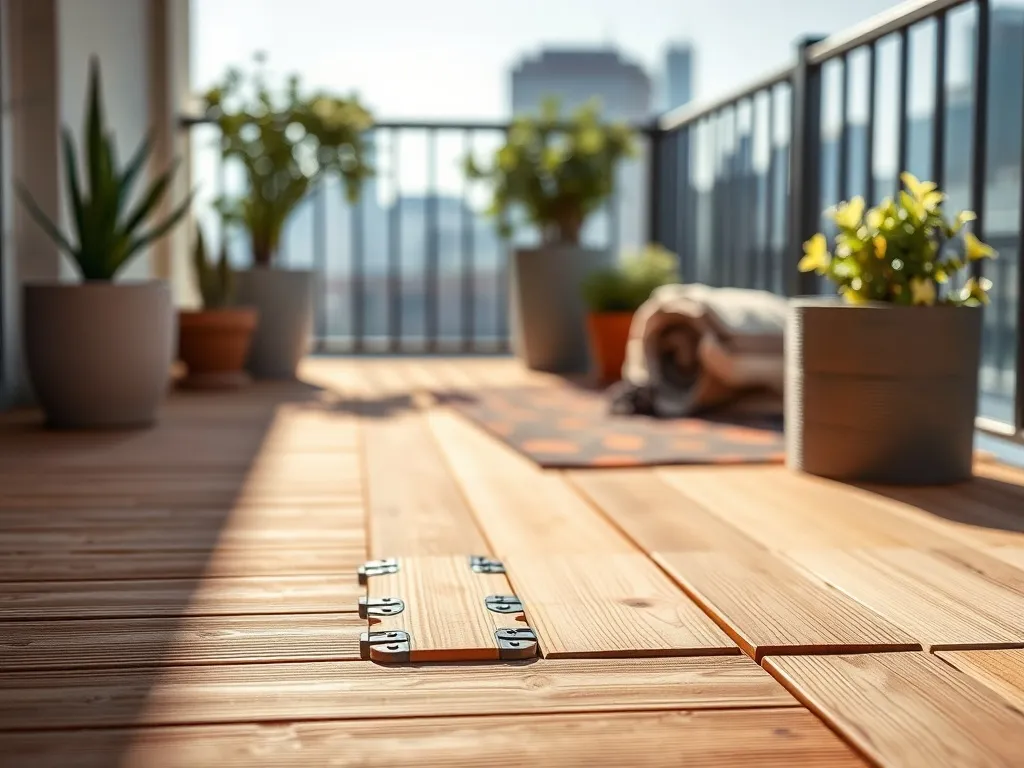 Tania podłoga na balkonie – pomysły, materiały, montaż