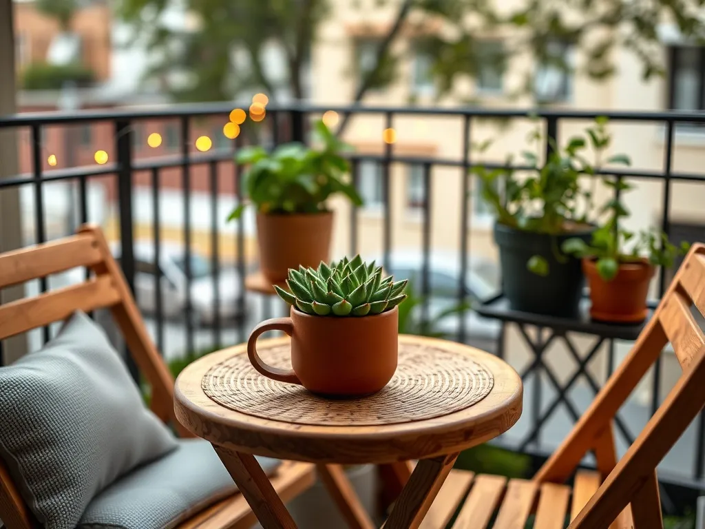 Pomysł na mały balkon w bloku: aranżacje i porady