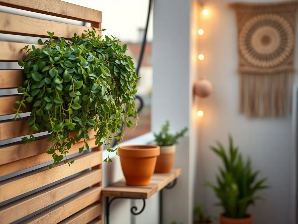 Co na ściany na balkonie?