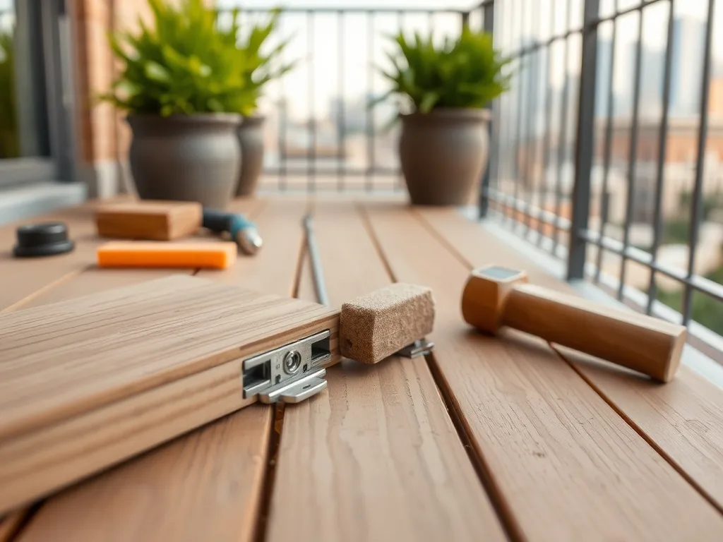 Podest tarasowy montaż na balkonie: jak zamontować i zabezpieczyć