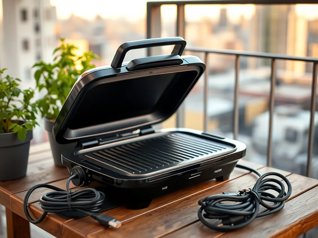Elektryczny grill na balkonie: jak wybrać bezpieczny model?