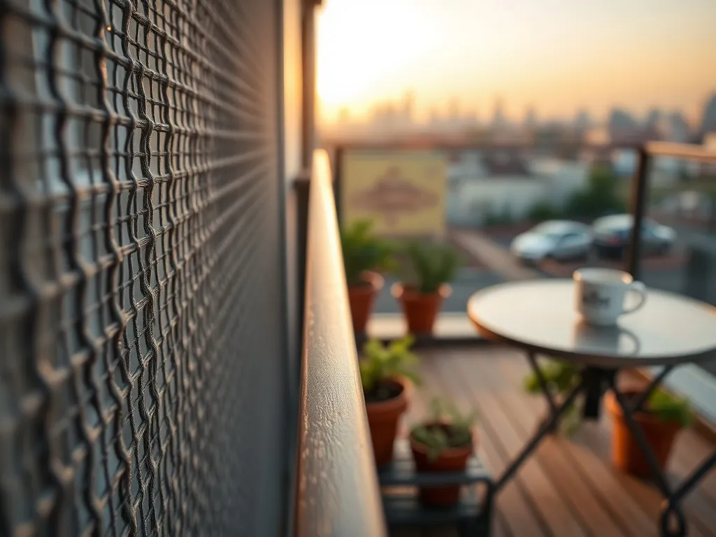 Jaka siatka na balkon?