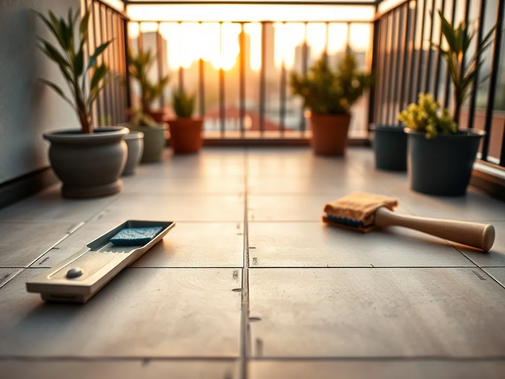 Układanie płytek na balkonie cena — ile kosztuje i od czego zależy?