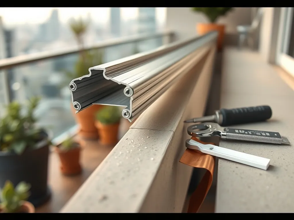 Rynna na balkonie – montaż, konserwacja i wybór materiału