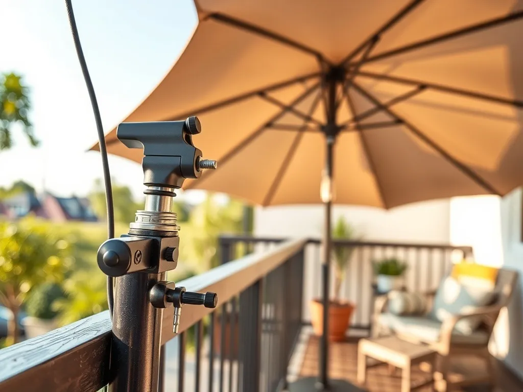 Parasol na balkon: jaki wybrać i jak montować?