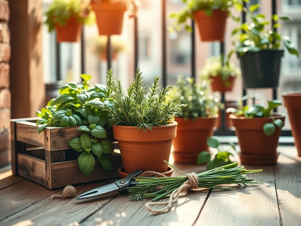 Zioła na balkonie aranżacje: pomysły i porady