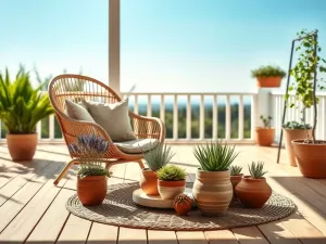 Co na taras niezadaszony? Pomysły na meble i rośliny