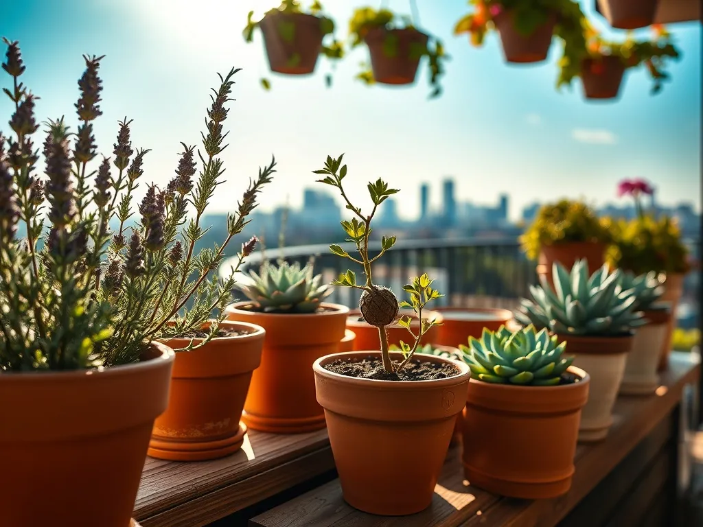 Kompozycje na balkon słoneczny – rośliny i inspiracje