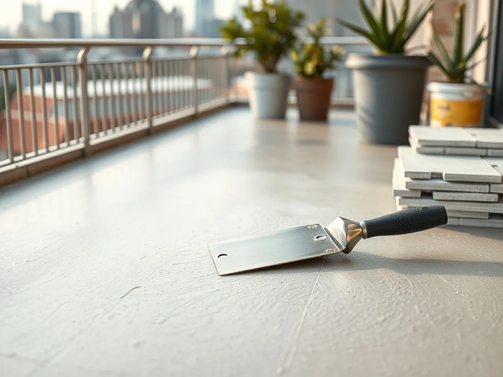 Wylewka na balkonie na styropianie – jak ją wykonać i zabezpieczyć?