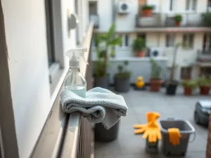 Czyszczenie balustrady balkonowej: jak zrobić to skutecznie?