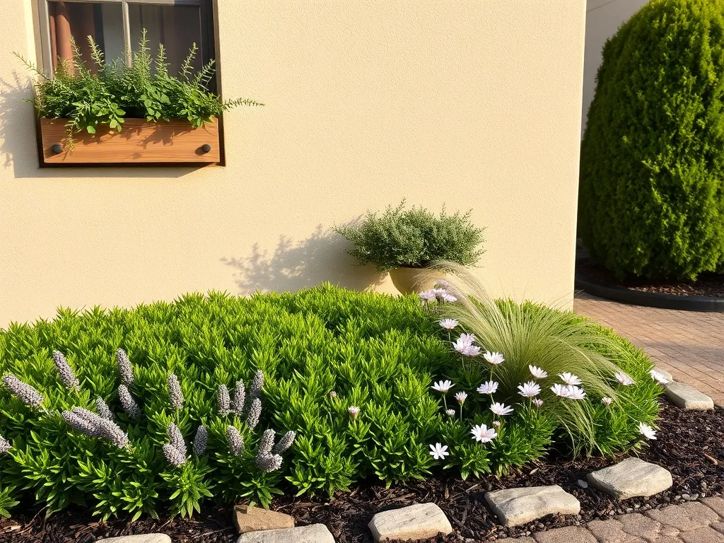 Co posadzić przy elewacji?