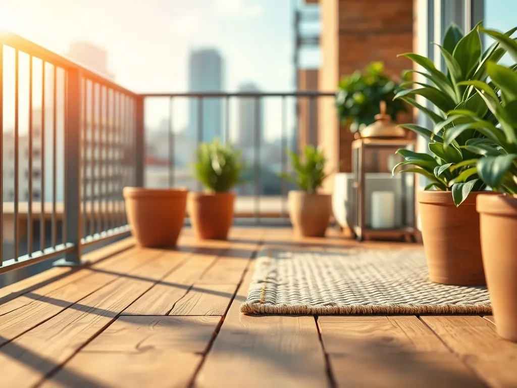 Balkon inspiracje podłoga — pomysły na aranżację