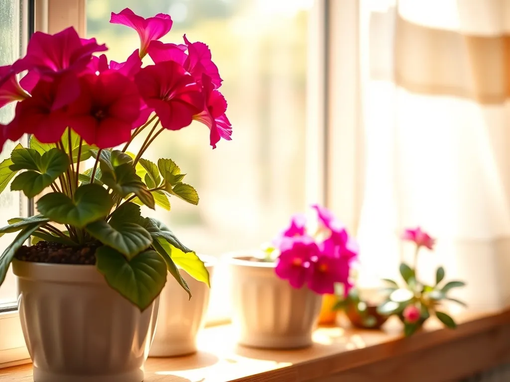 Kwiaty na słoneczny parapet wewnętrzny – jakie rośliny wybrać?