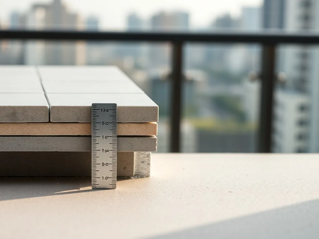 Minimalna grubość wylewki na balkonie – jaka powinna być?