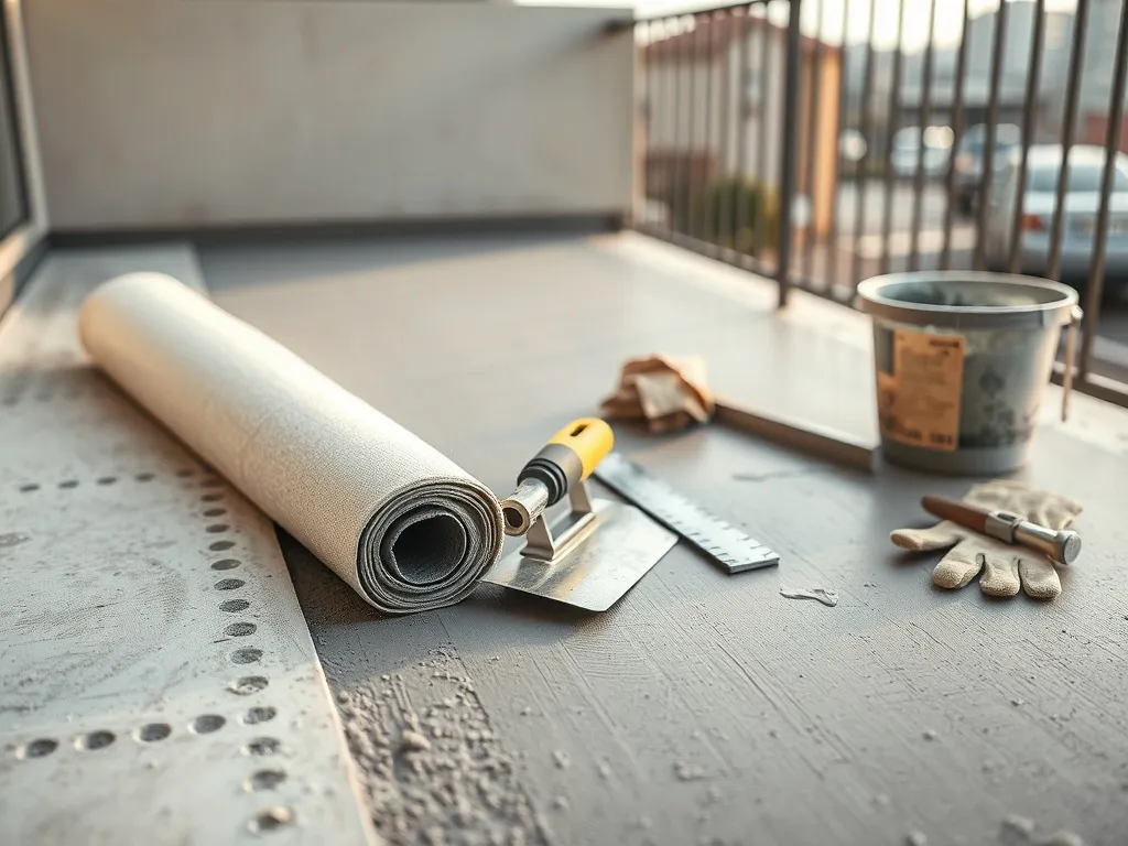 Wylewka na balkon na papę – jak wykonać krok po kroku?