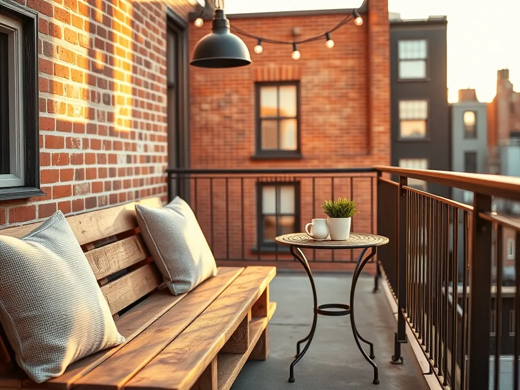 Aranżacja balkonu w stylu loft: pomysły i inspiracje