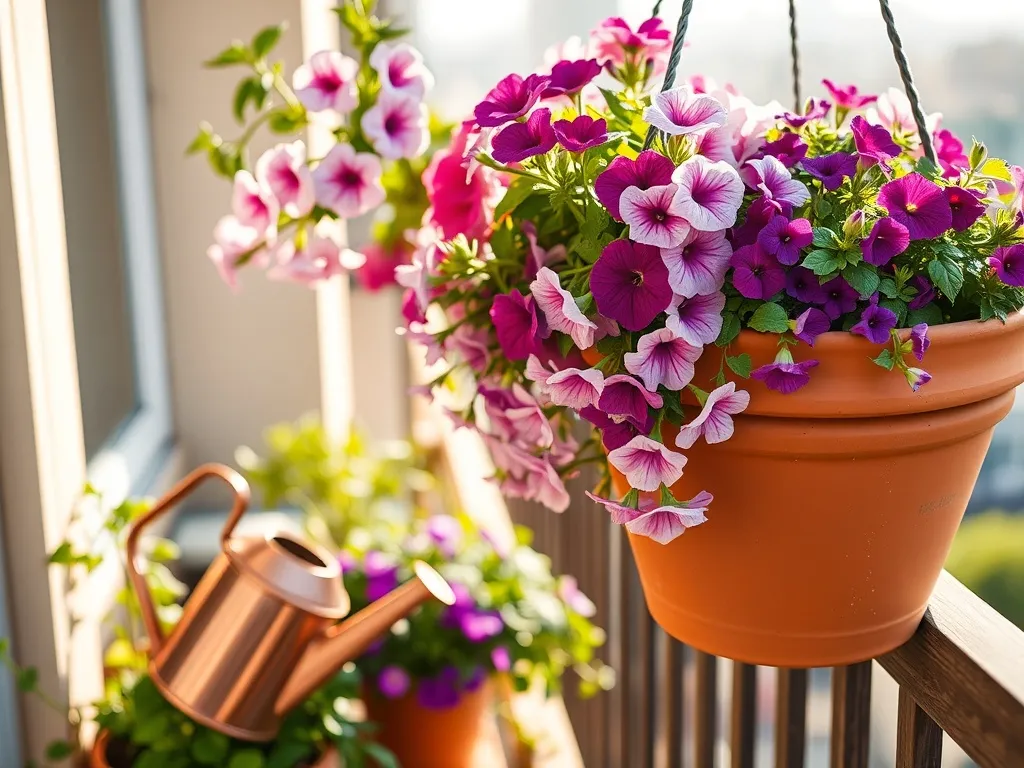 Kwiaty na balkon zwisające: jakie wybrać i jak je pielęgnować?