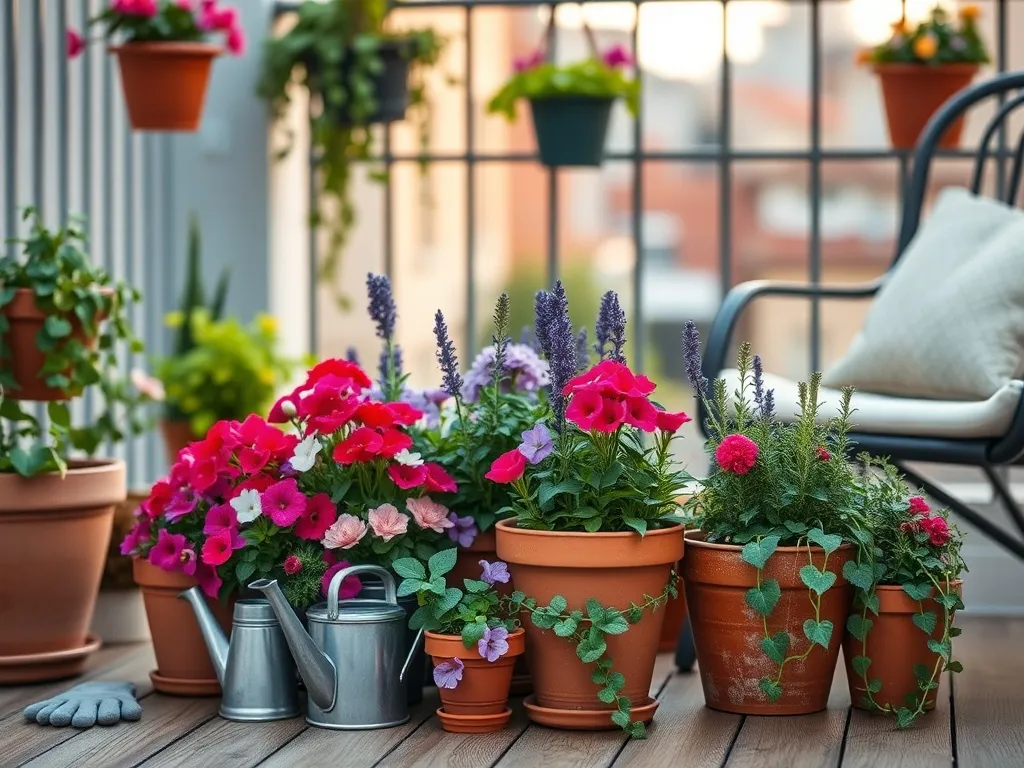 Aranżację balkonu kwiaty: pomysły i porady pielęgnacyjne