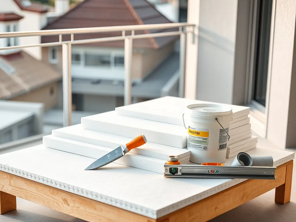 Ocieplenie balkonu od góry: jak wykonać i czym?