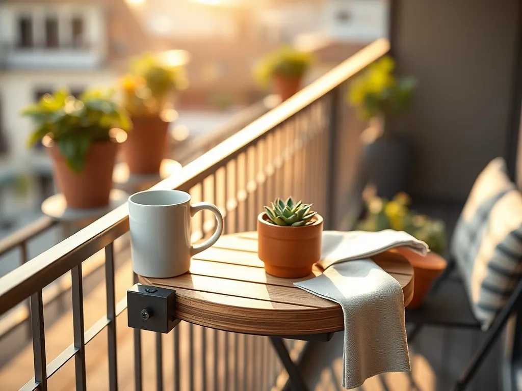Jaki stolik składany na balkon wybrać?